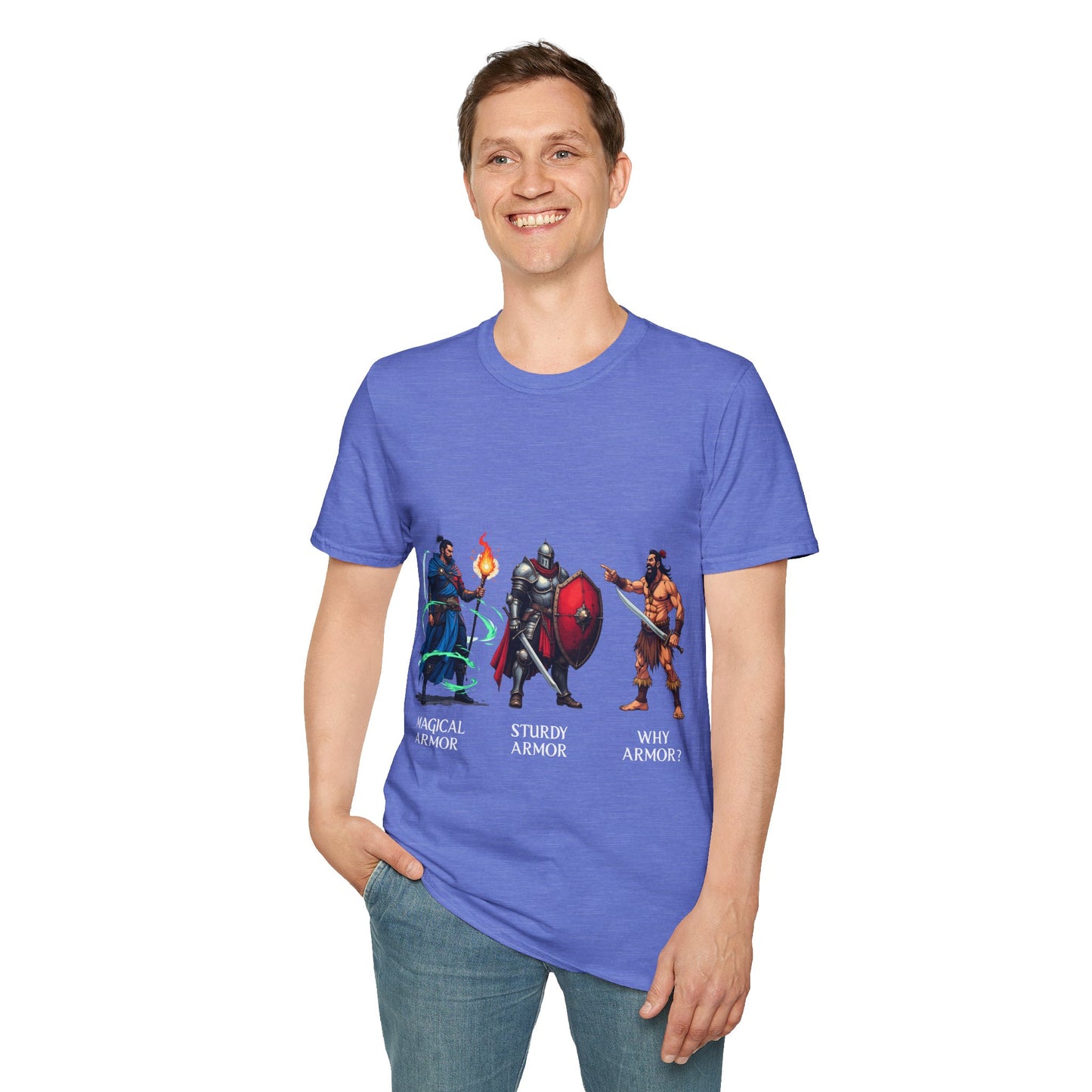Class Armor Comparison - Softstyle T-Shirt for Men and Women