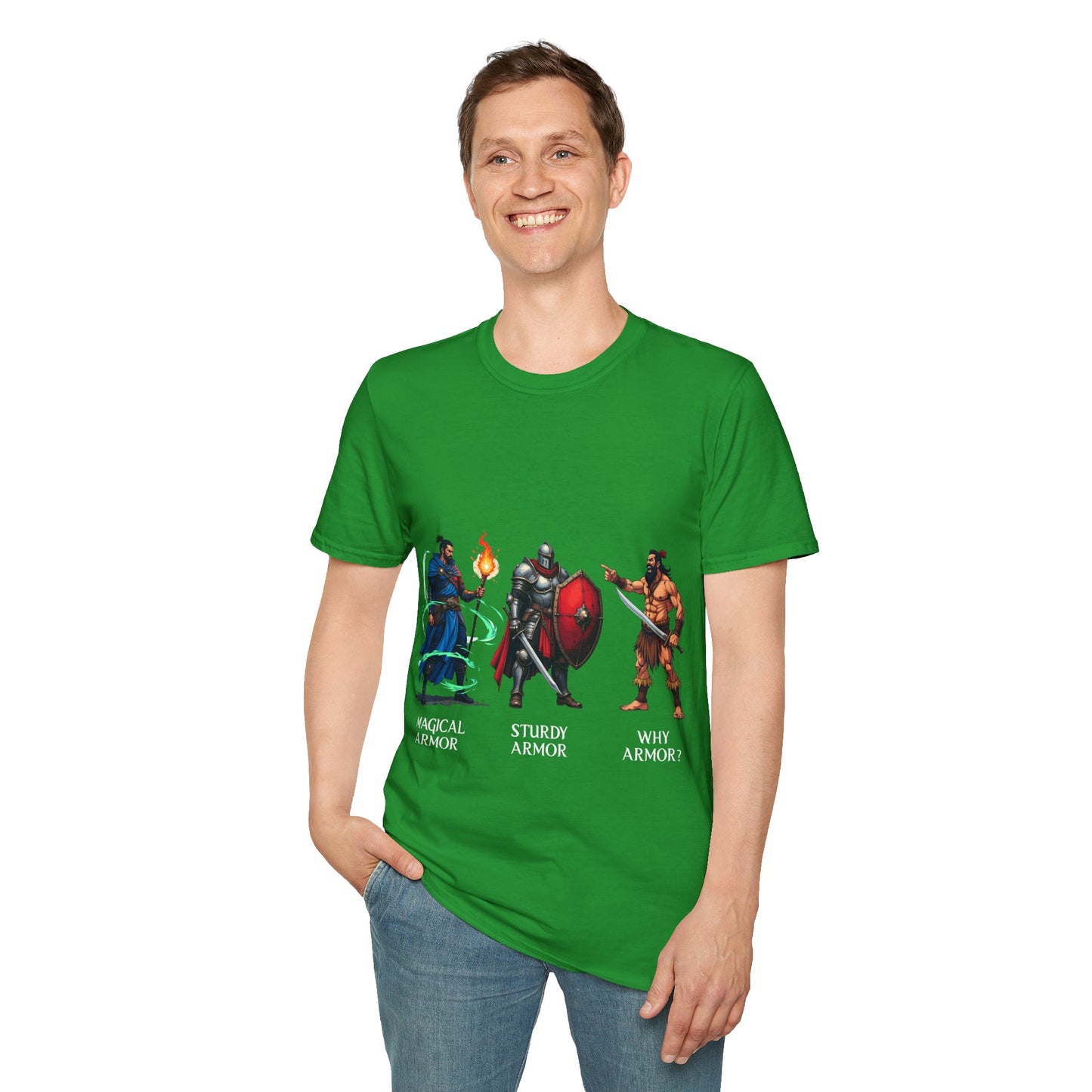 Class Armor Comparison - Softstyle T-Shirt for Men and Women