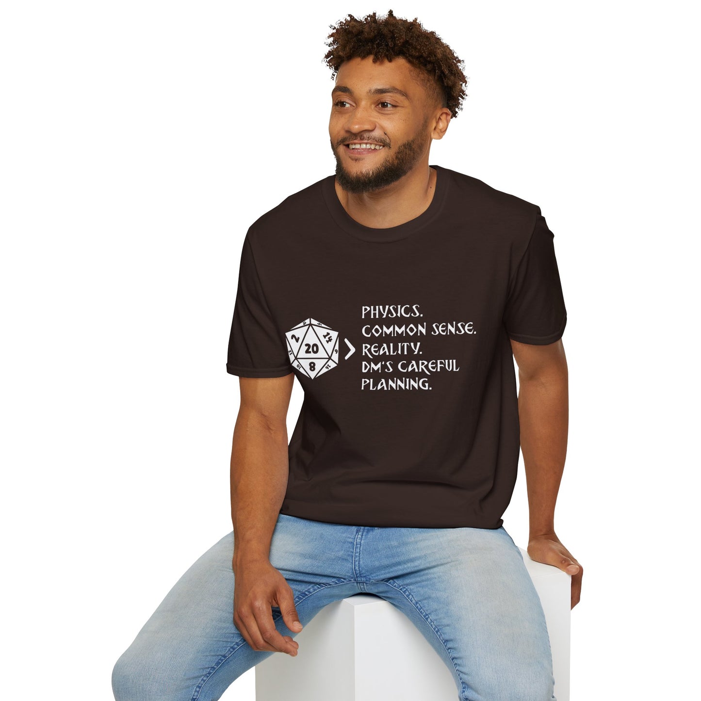 Natural 20 is Greater Than - Unisex Softstyle T-Shirt