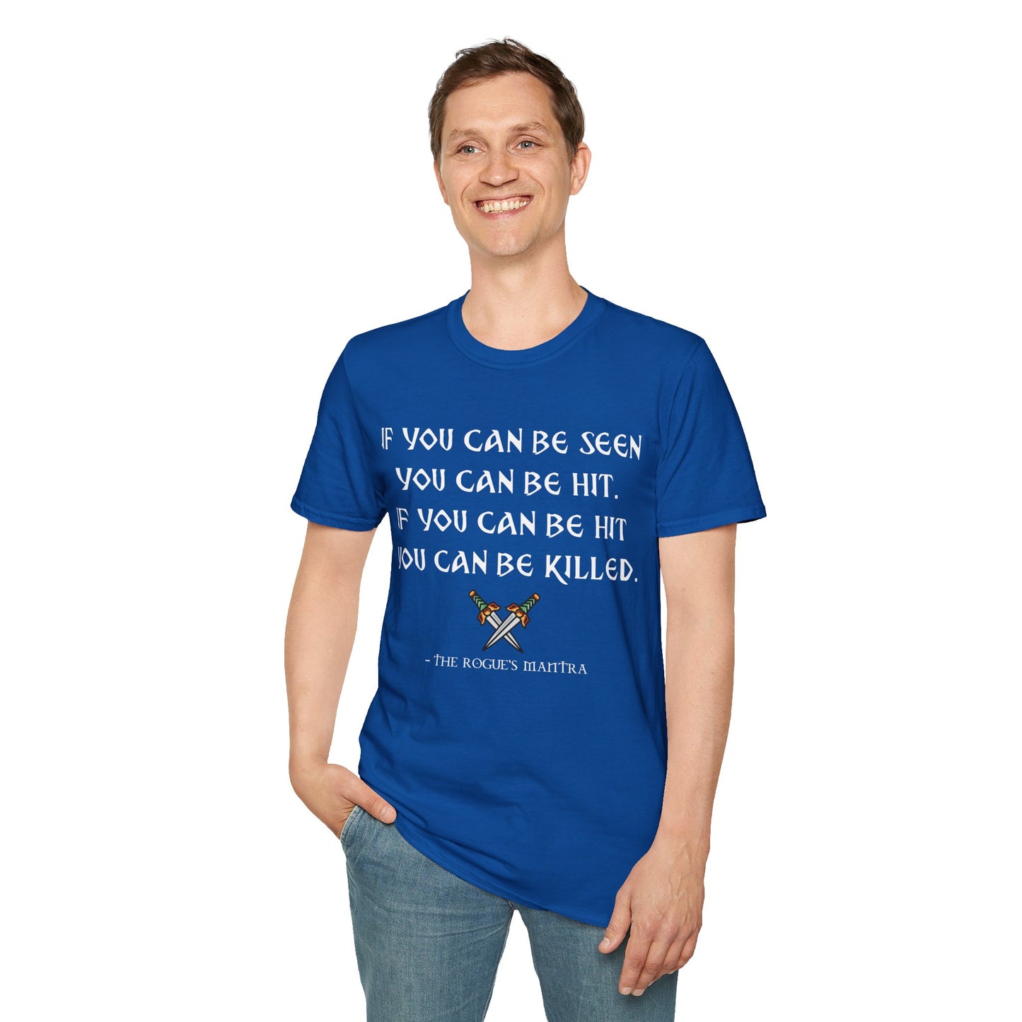 Rogue's Mantra - Softstyle T-Shirt for Men and Women