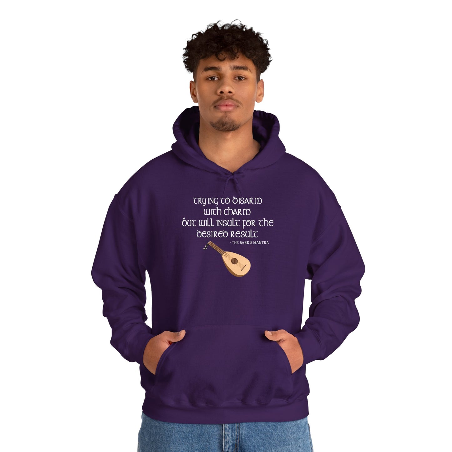 Bard Mantra - Heavy Blend™ Hooded Sweatshirt for Men and Women