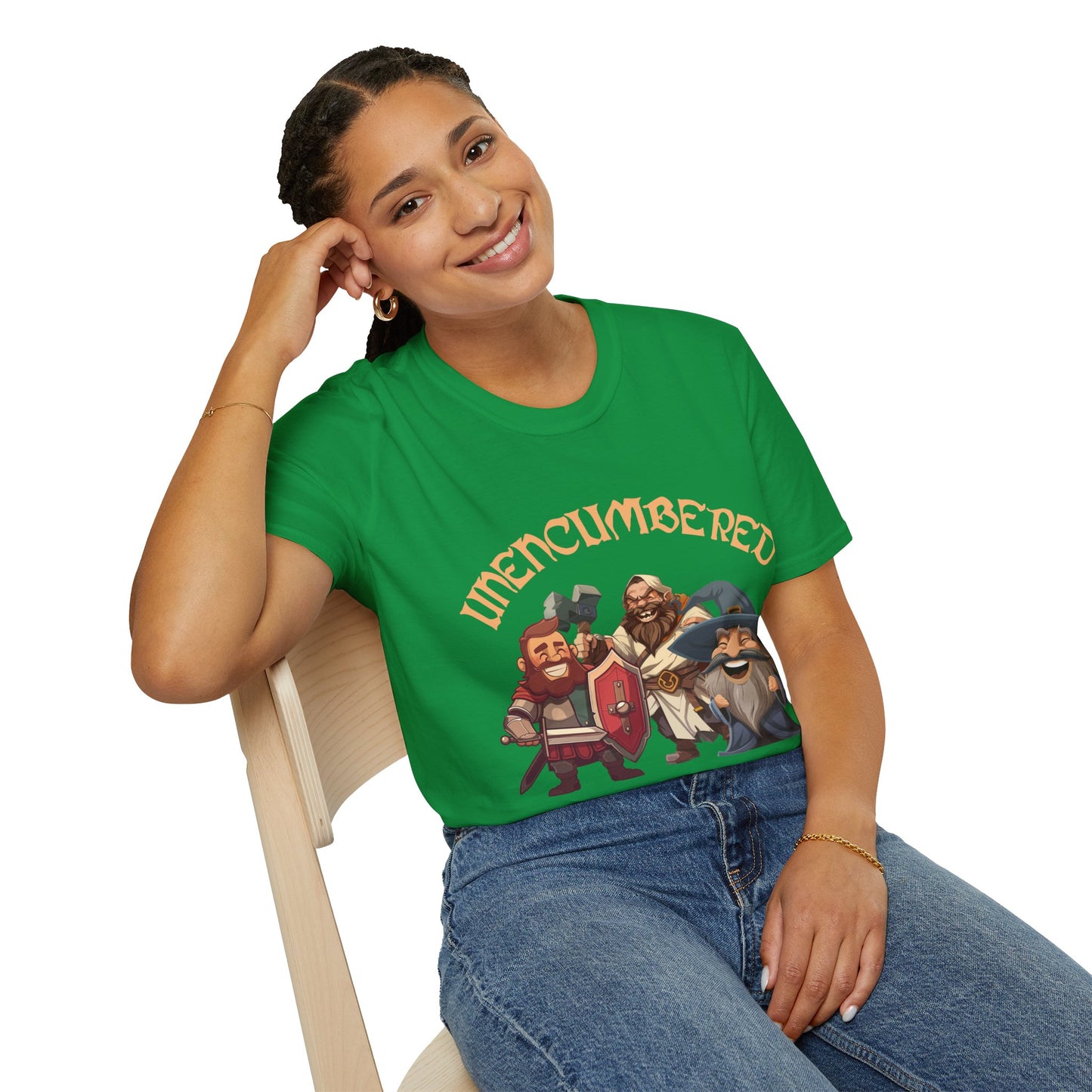 Unencumbered - Softstyle T-Shirt for Men and Women