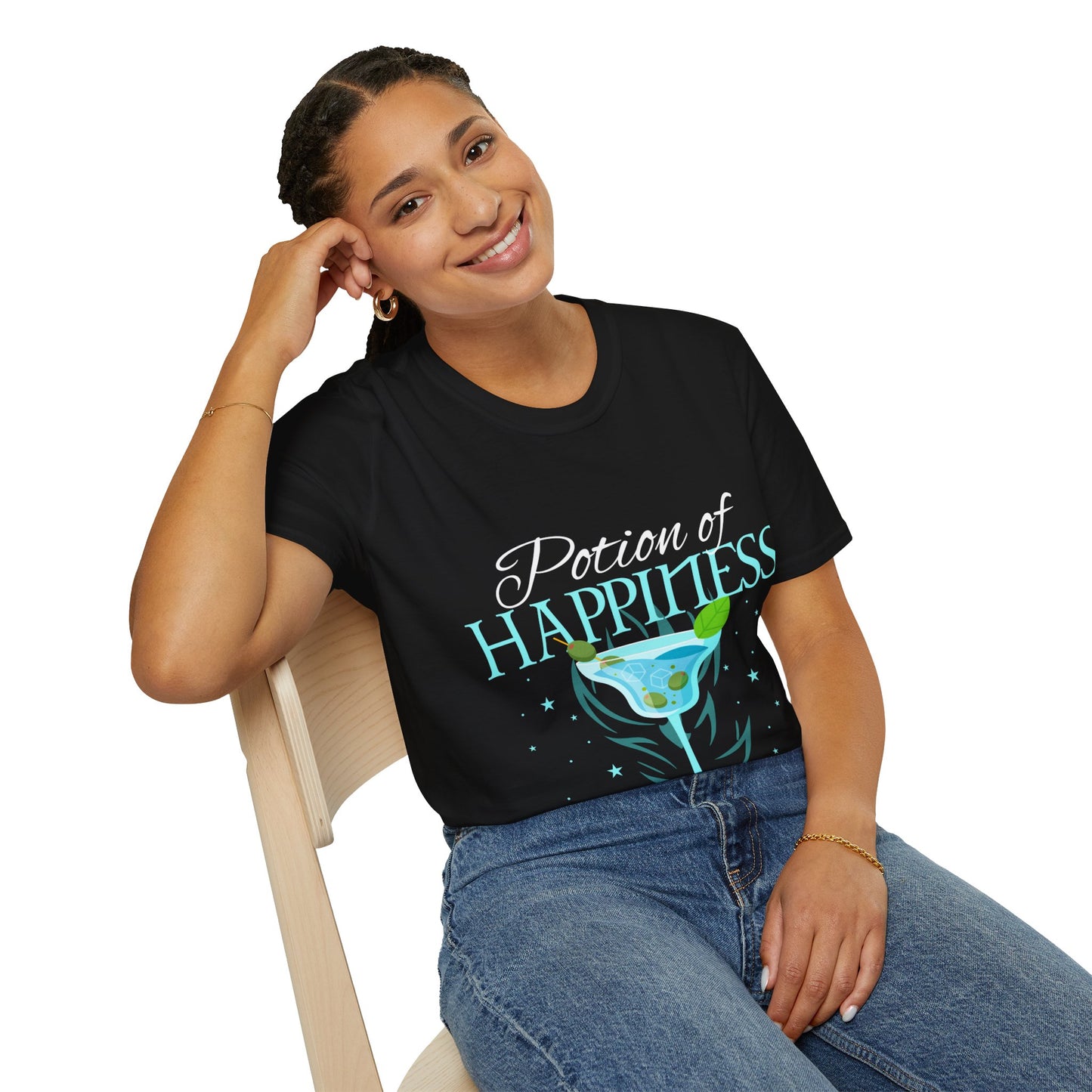 Potion of Happiness - Softstyle T-Shirt for Men or Women