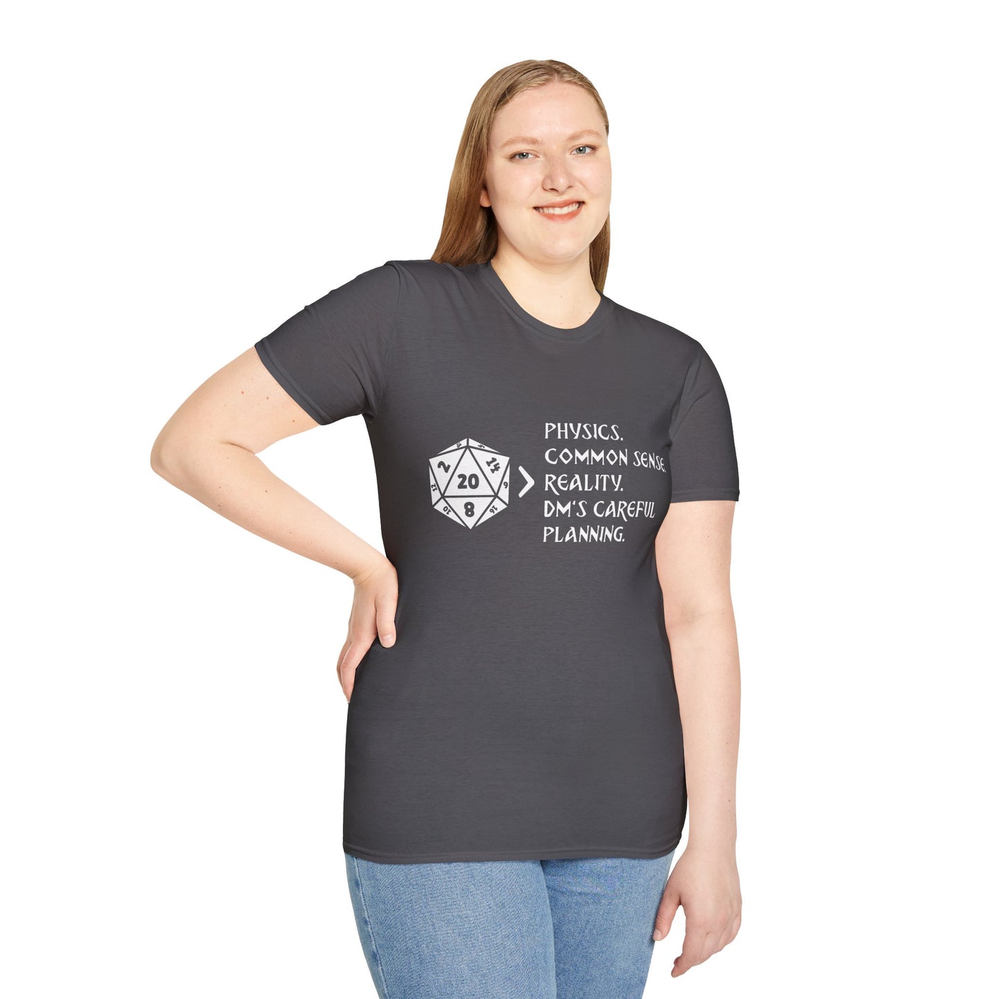 Natural 20 is Greater Than - Unisex Softstyle T-Shirt