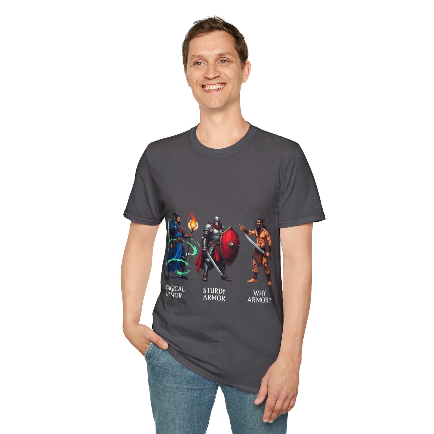 Class Armor Comparison - Softstyle T-Shirt for Men and Women