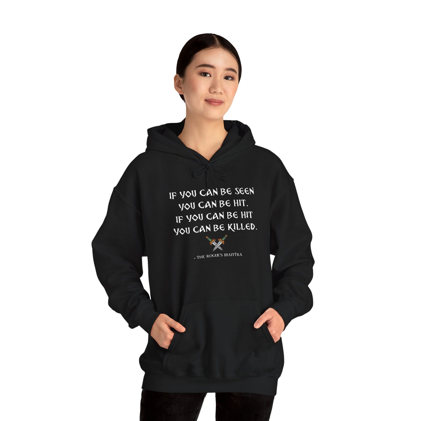Rogue's Mantra - Heavy Blend™ Hoodie for Men or Women