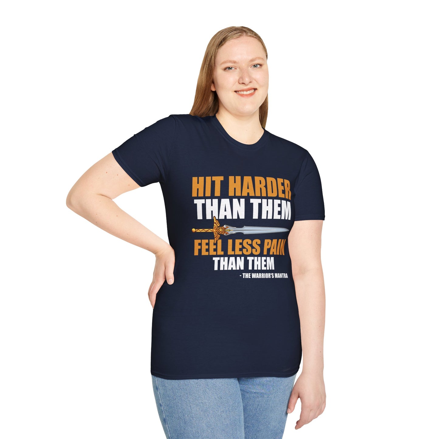 Warrior Mantra - Softstyle T-Shirt for Men and Women