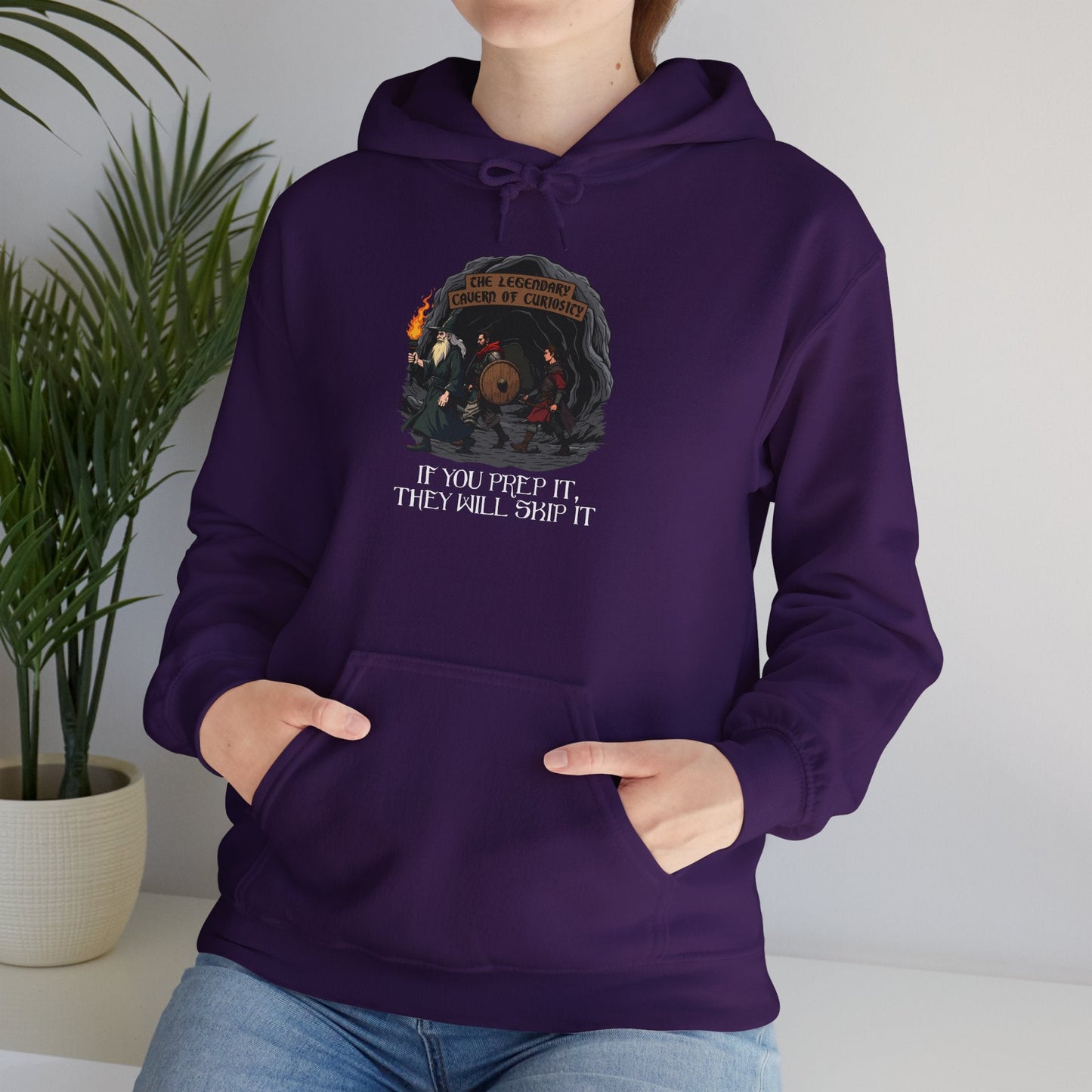 If You Prep It, They Will Skip It - Heavy Blend™ Hooded Sweatshirt for Men and Women Full Health Designs