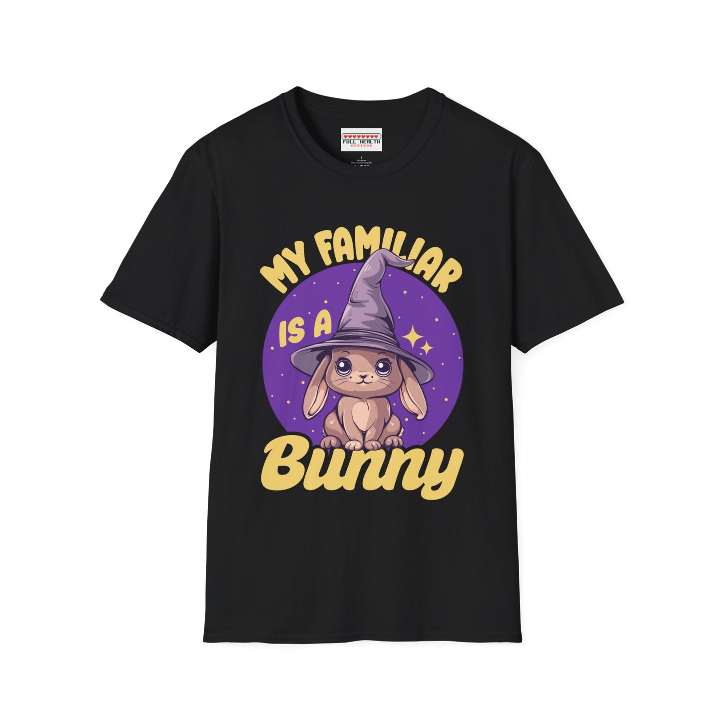 My Familiar is a Bunny - Softstyle T-Shirt for Men and Women