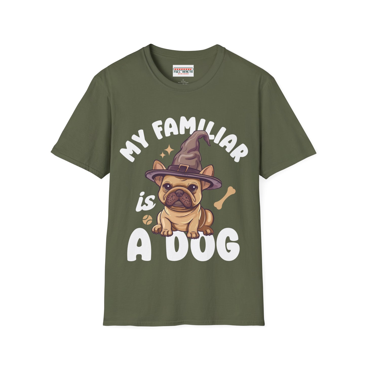 My Familiar is a Dog - Unisex Softstyle T-Shirt