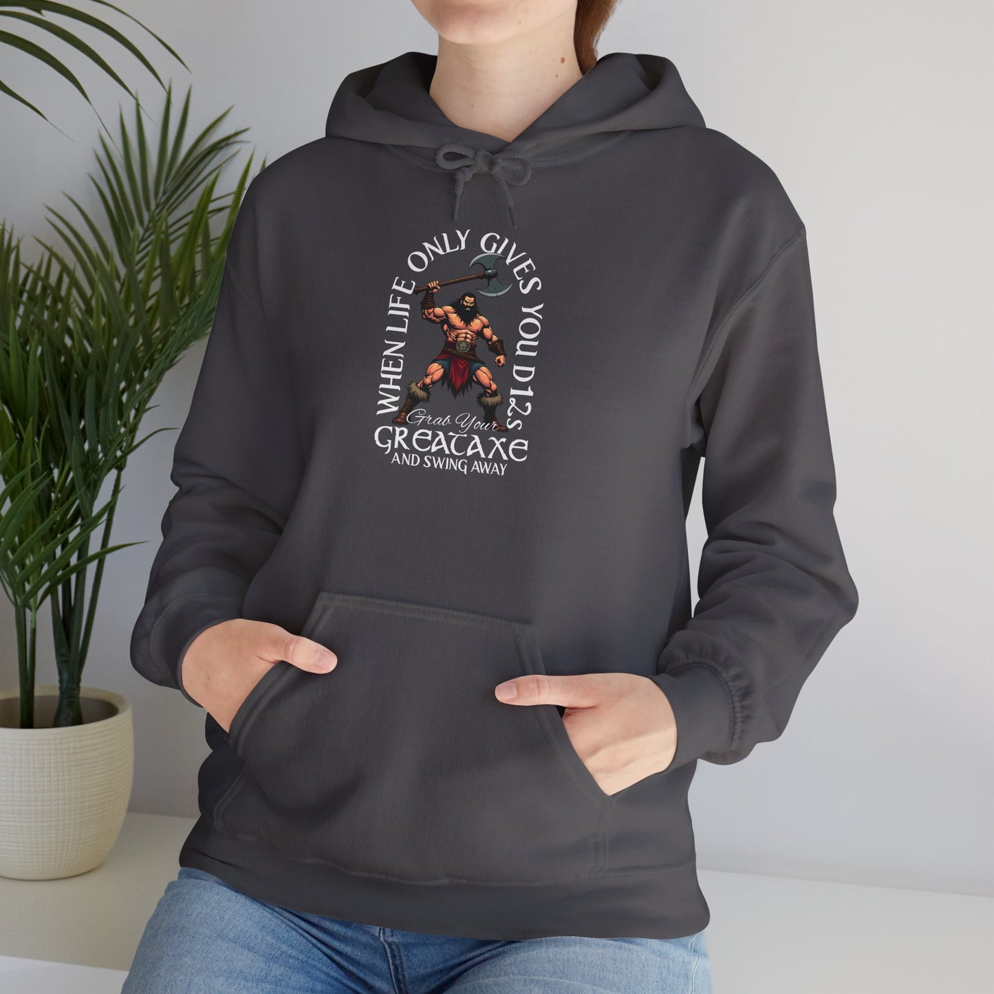 D12 Swing Away - Heavy Blend™ Hooded Sweatshirt for Men and Women