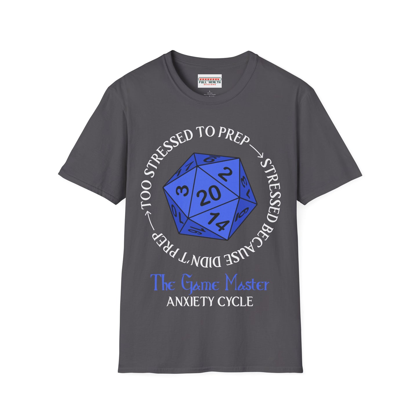 The GM Anxiety Cycle - Softstyle T-Shirt for Men and Women