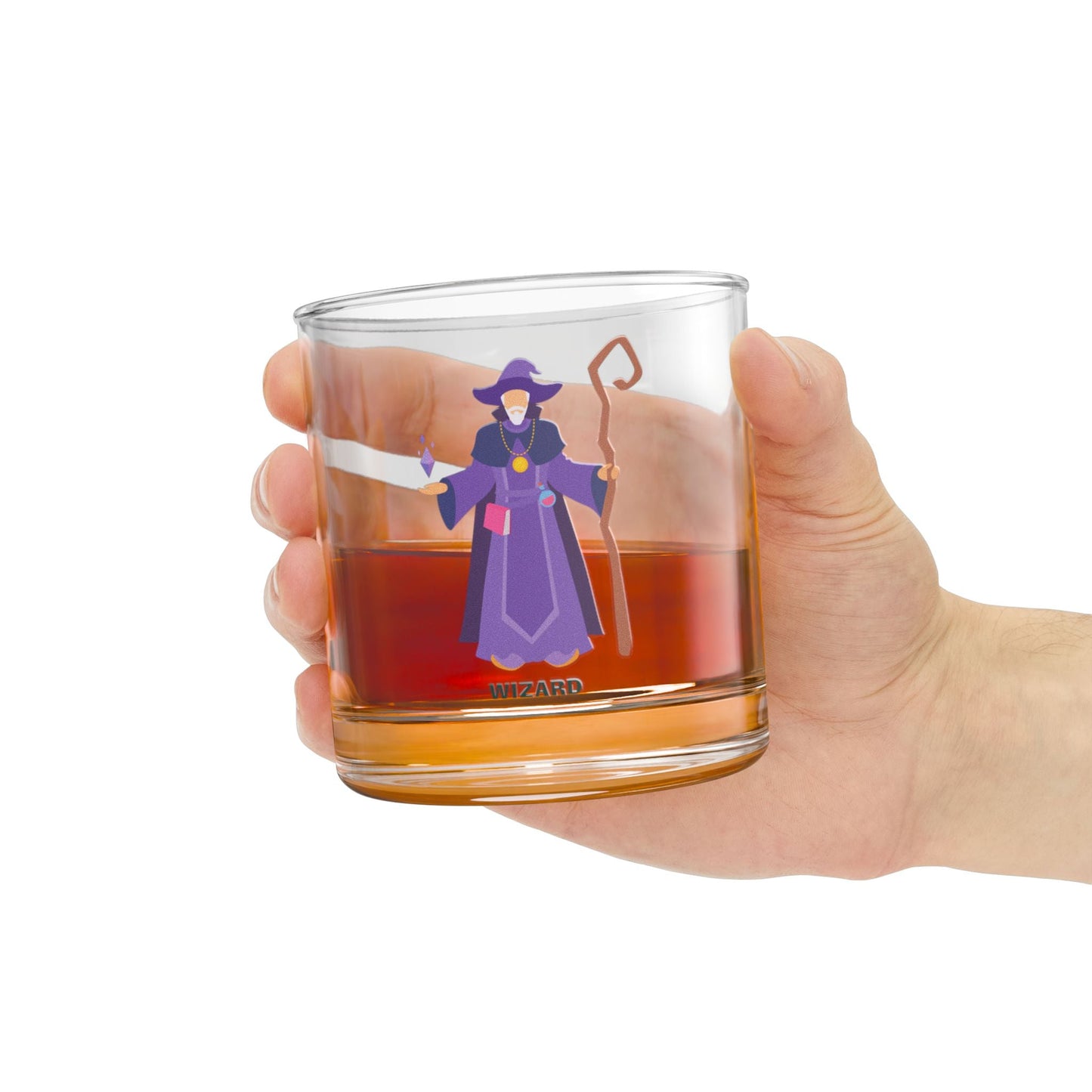"Glass of the Archmage" WIZARD Rocks Glass Printify