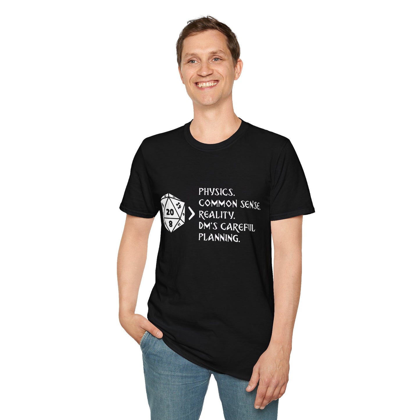 Natural 20 is Greater Than - Unisex Softstyle T-Shirt