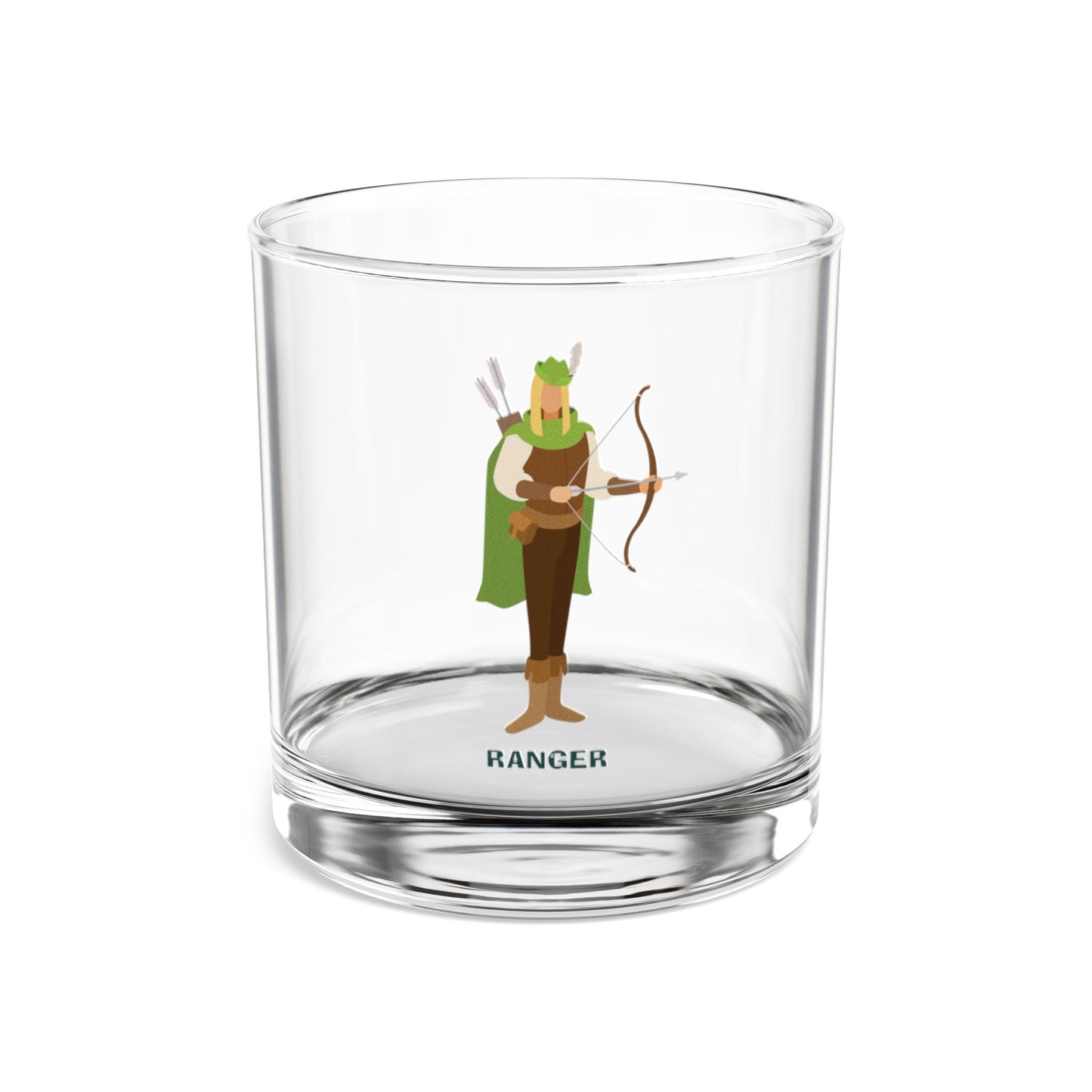 "Warden’s Whiskey Glass" RANGER Rocks Glass