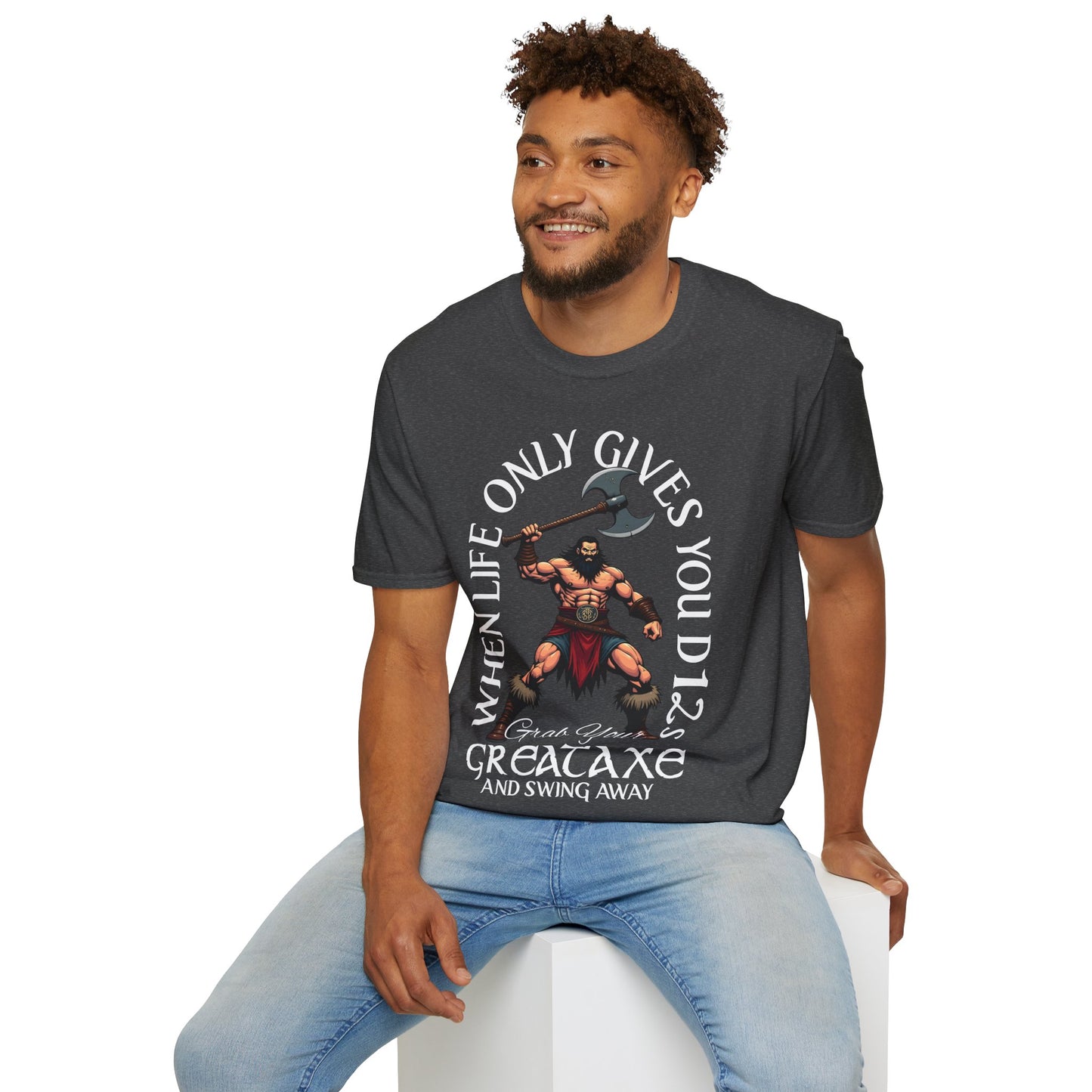 D12 Swing Away - Softstyle T-Shirt for Men and Women