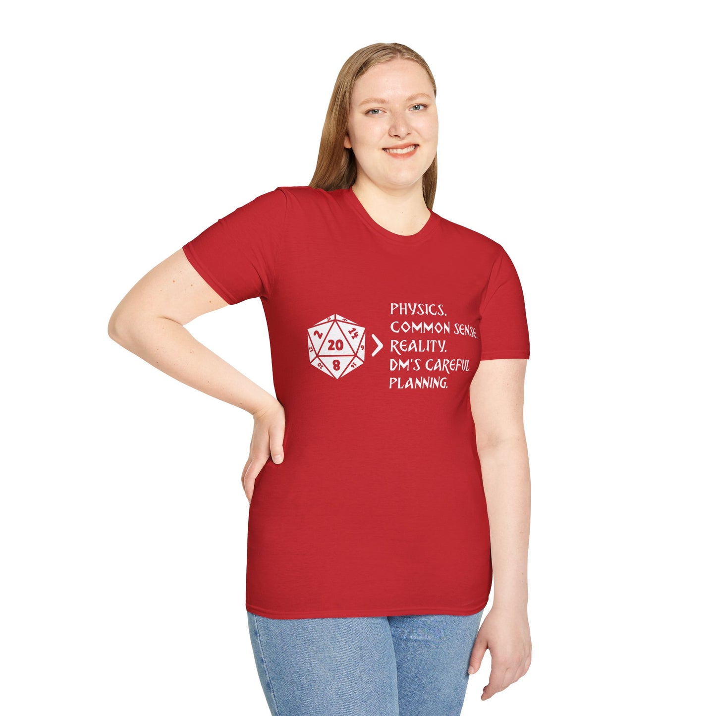 Natural 20 is Greater Than - Unisex Softstyle T-Shirt