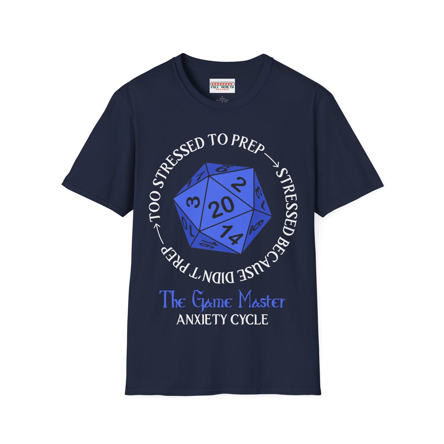 The GM Anxiety Cycle - Softstyle T-Shirt for Men and Women