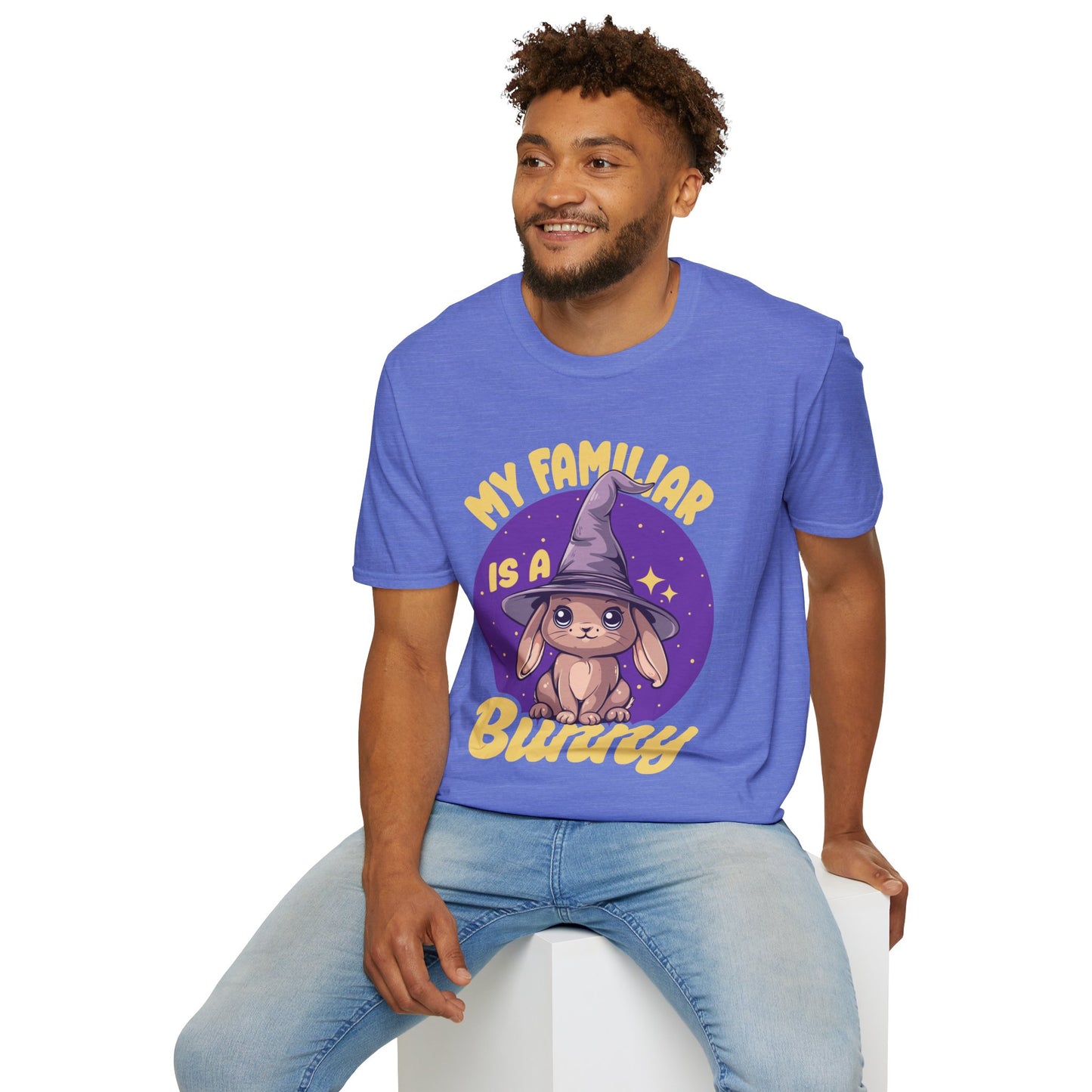 My Familiar is a Bunny - Softstyle T-Shirt for Men and Women