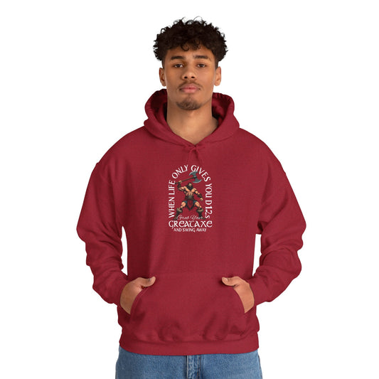 D12 Swing Away - Heavy Blendβ’ Hooded Sweatshirt for Men and Women Printify