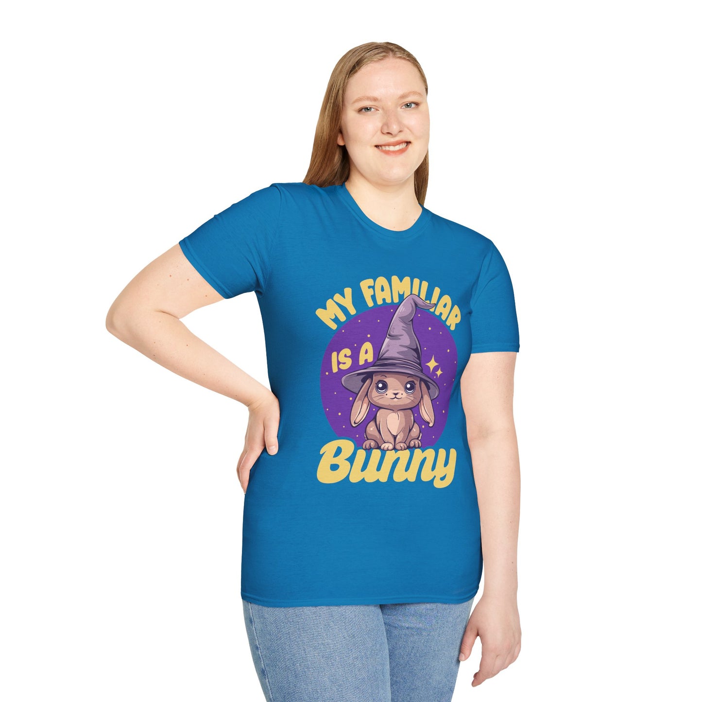 My Familiar is a Bunny - Softstyle T-Shirt for Men and Women