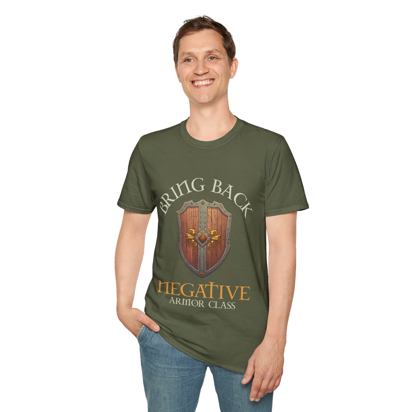 Bring Back Negative Armor Class - Softstyle T-Shirt for Men and Women
