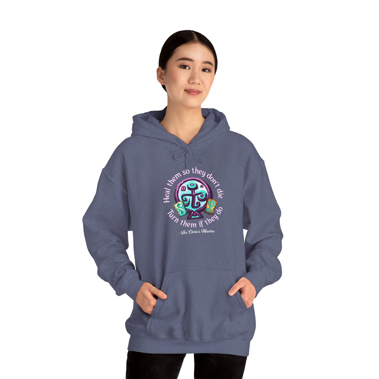 Cleric's Mantra - Heavy Blend™ Hoodie for Men and Women