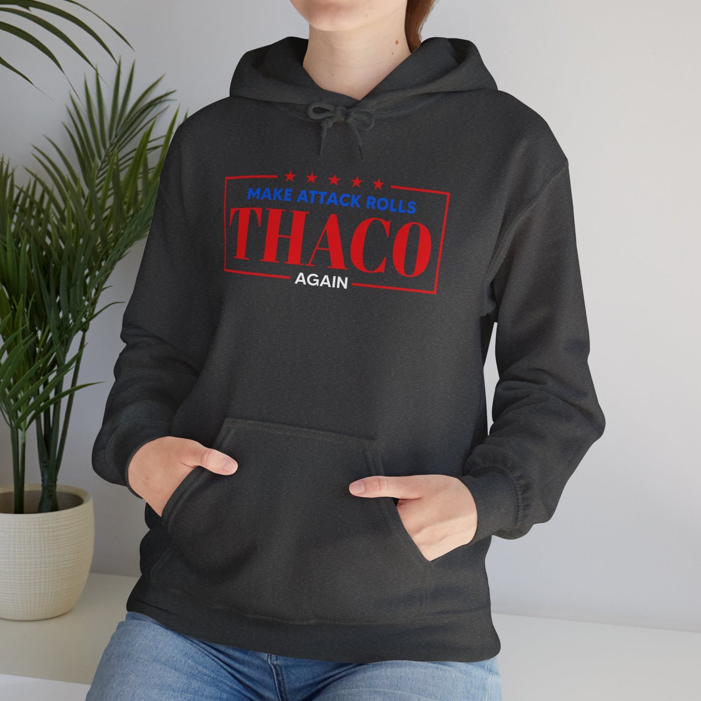 Make Attack Rolls THAC0 Again - Heavy Blend™ Hoodie for Men & Women