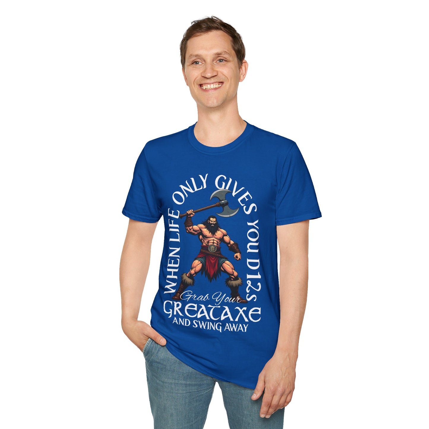 D12 Swing Away - Softstyle T-Shirt for Men and Women