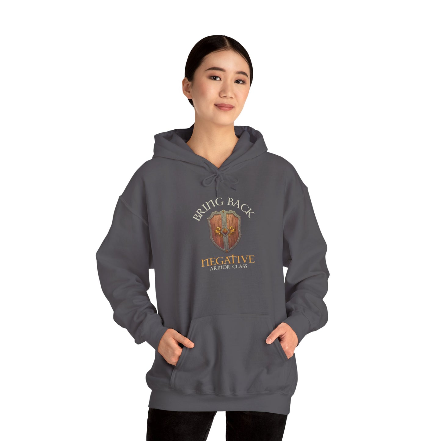Bring Back Negative Armor Class - Heavy Blend™ Hooded Sweatshirt for Men & Women