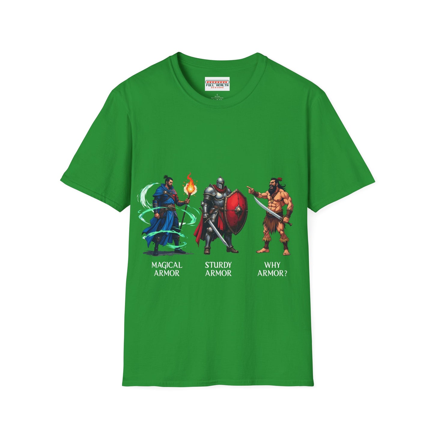 Class Armor Comparison - Softstyle T-Shirt for Men and Women