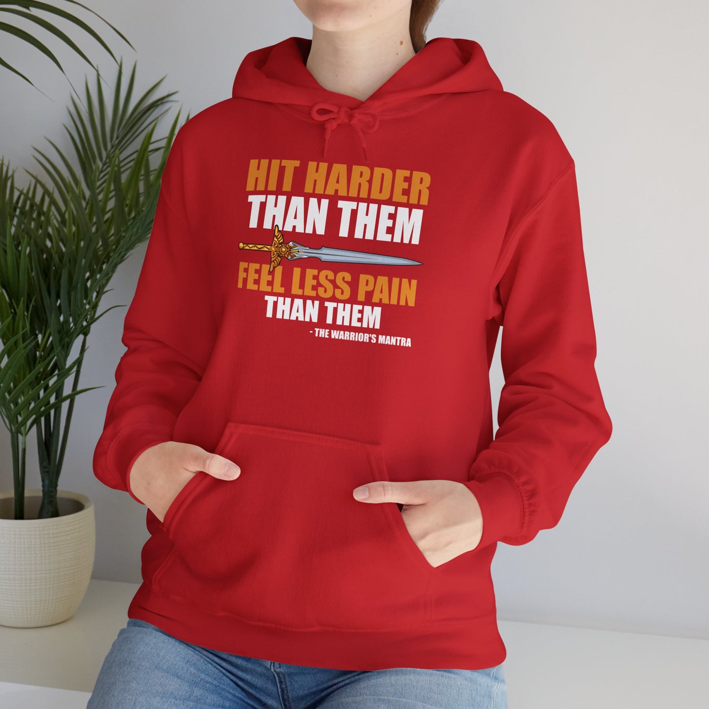 Warrior's Mantra - Heavy Blend™ Hoodie for Men and Women