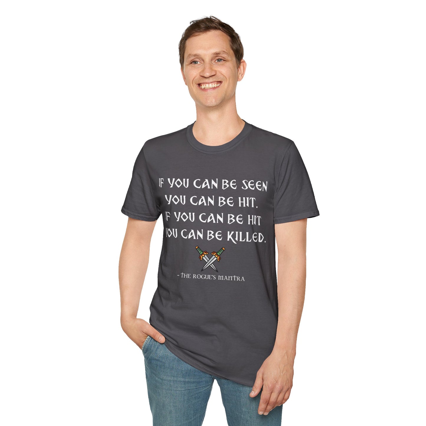Rogue's Mantra - Softstyle T-Shirt for Men and Women