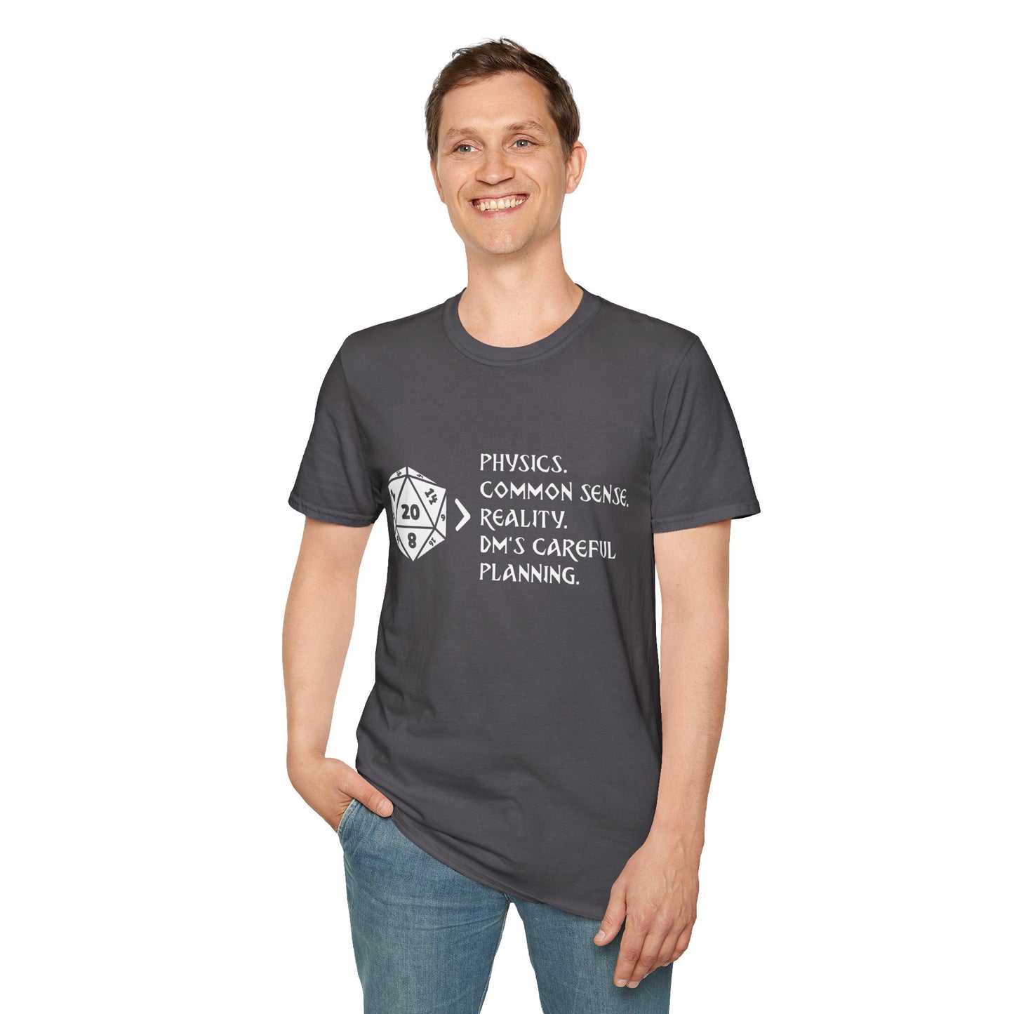 Natural 20 is Greater Than - Unisex Softstyle T-Shirt