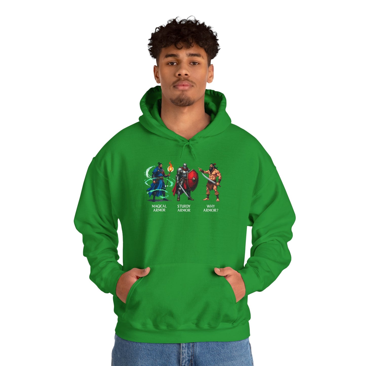 Class Armor Comparison - Heavy Blend™ Hooded Sweatshirt for Men and Women