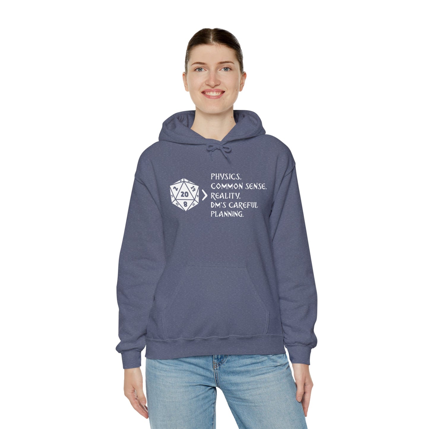 Natural 20 is Greater Than - Heavy Blend™ Hoodie for Men and Women