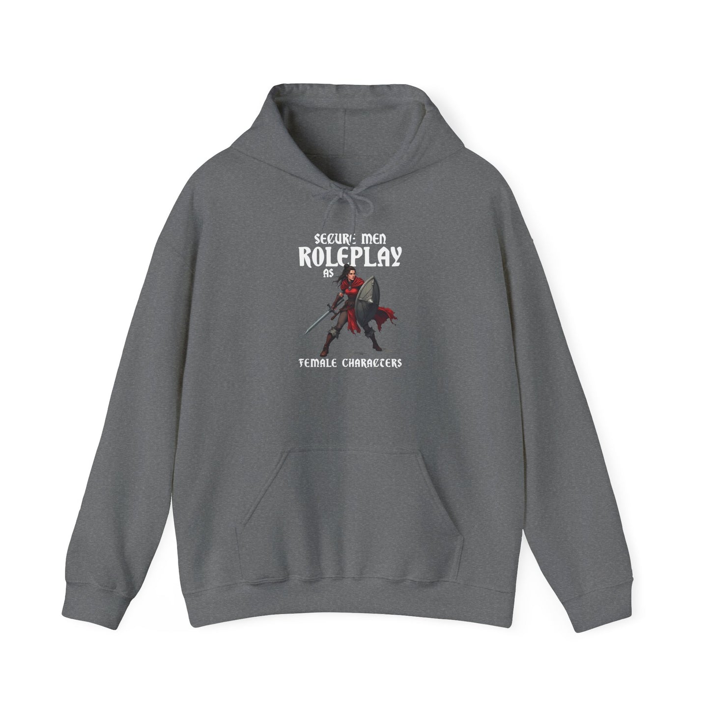 Secure Men Roleplay as Women - Heavy Blend™ Hooded Sweatshirt for Men and Women