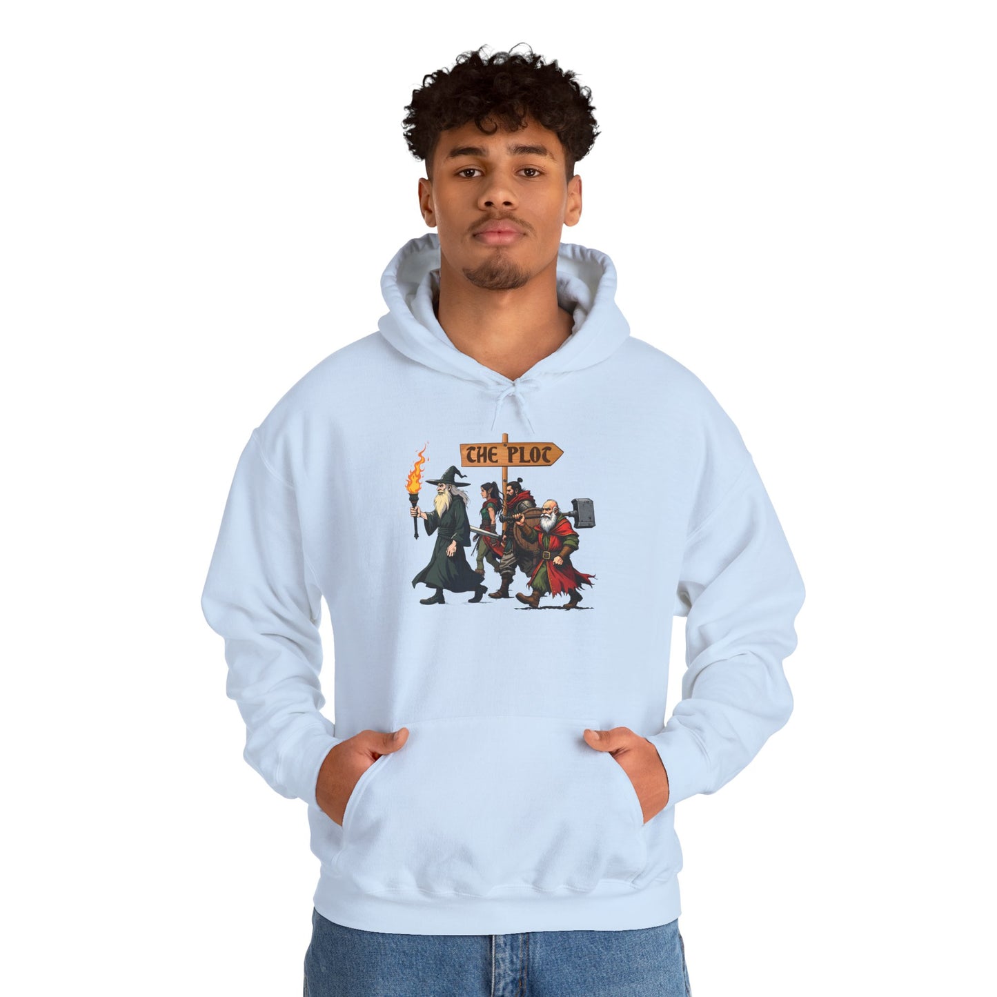 Missing the Plot - Heavy Blend™ Hooded Sweatshirt for Men and Women