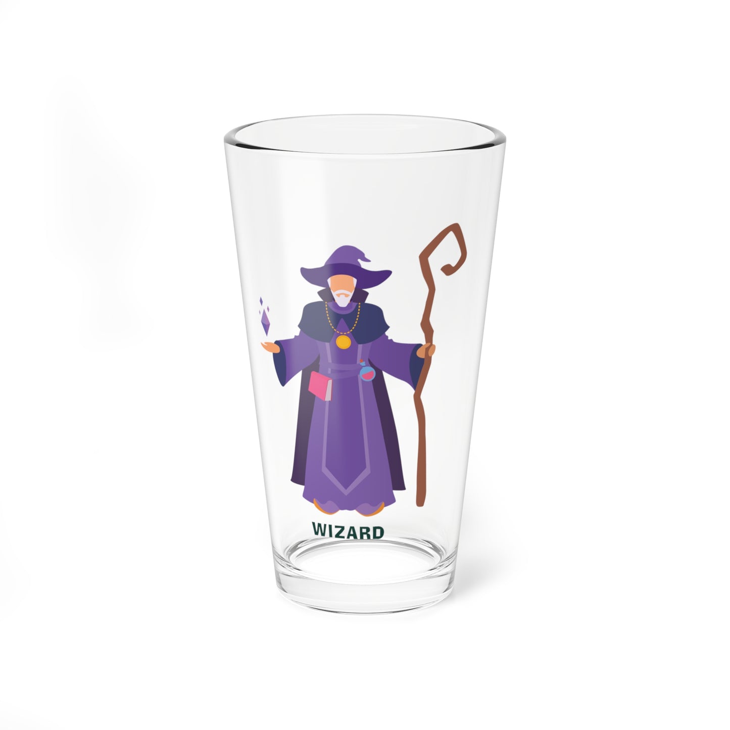 "Arcane Ale Vessel" WIZARD Pint Glass