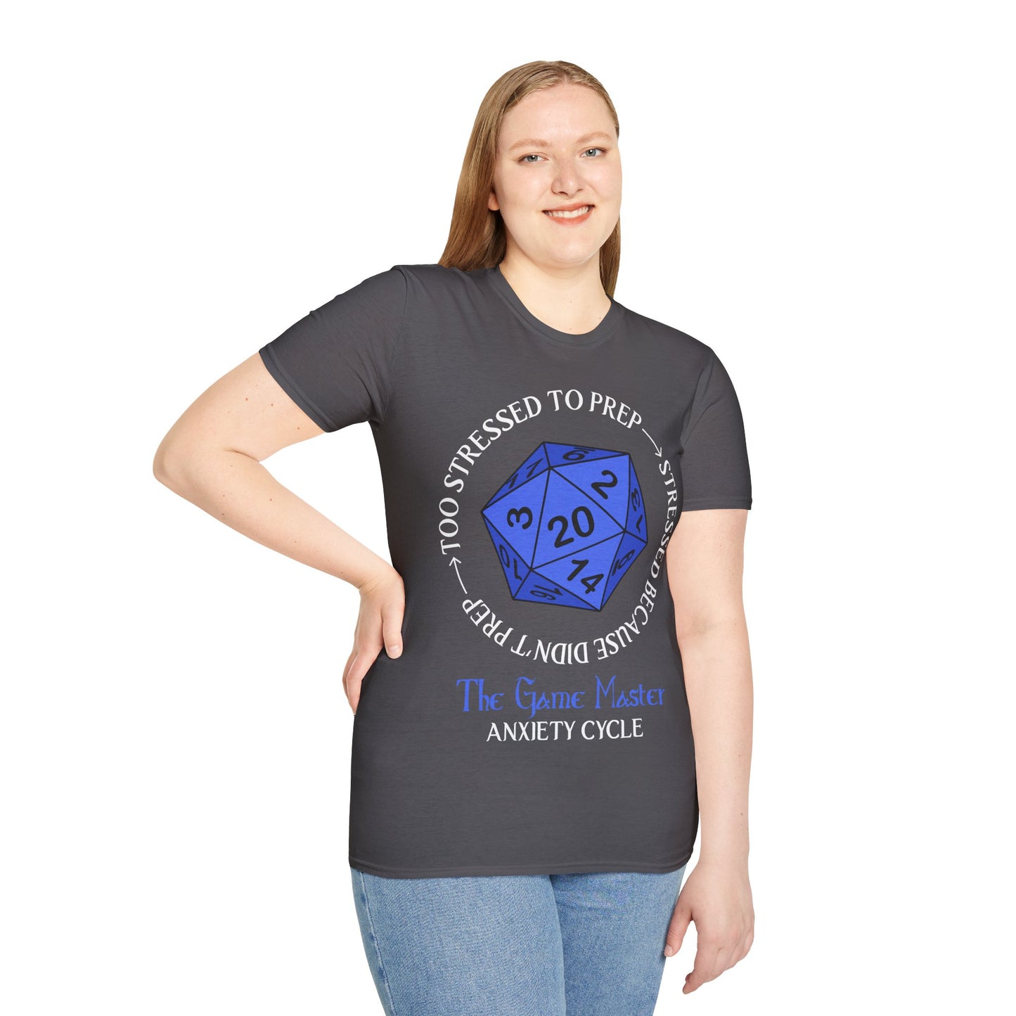 The GM Anxiety Cycle - Softstyle T-Shirt for Men and Women