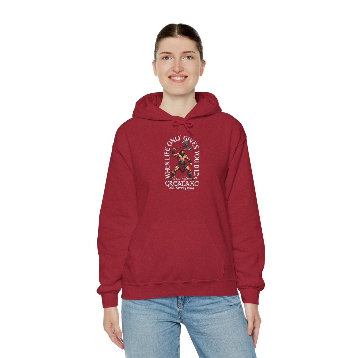 D12 Swing Away - Heavy Blend™ Hooded Sweatshirt for Men and Women