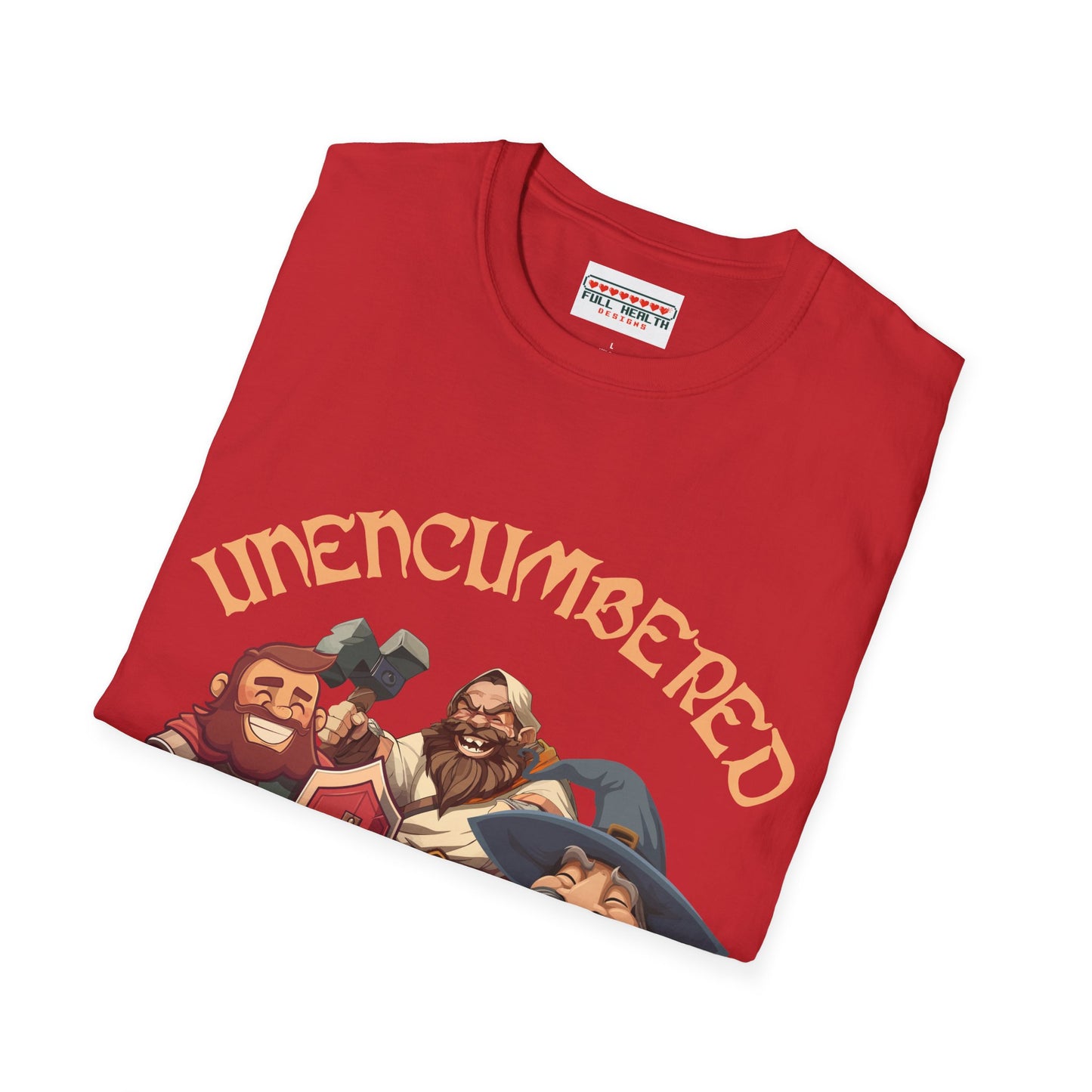 Unencumbered - Softstyle T-Shirt for Men and Women