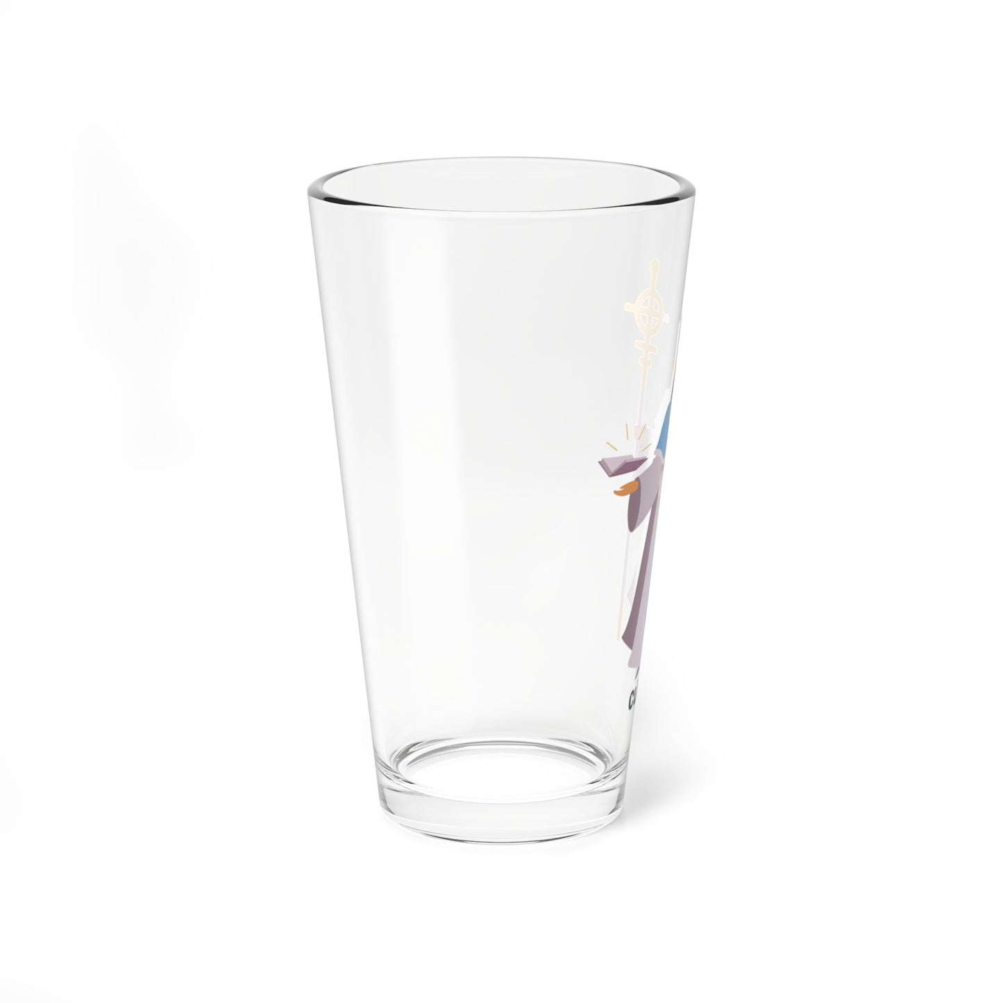 "The Divine Draft" CLERIC Pint Glass