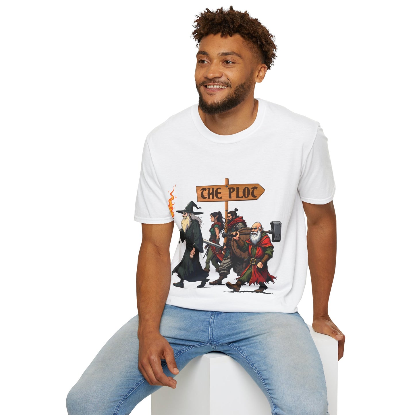 Missing the Plot - Softstyle T-Shirt for Men and Women