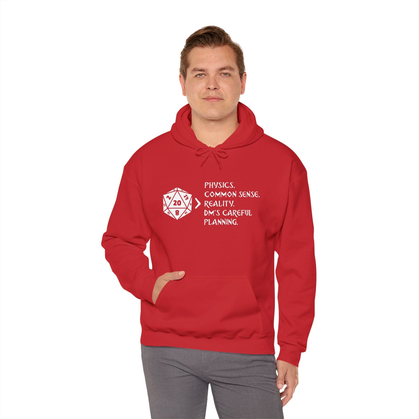 Natural 20 is Greater Than - Heavy Blend™ Hoodie for Men and Women