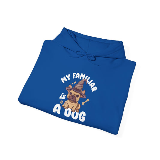 My Familiar is a Dog - Heavy Blend™ Hoodie for Men and Women Printify