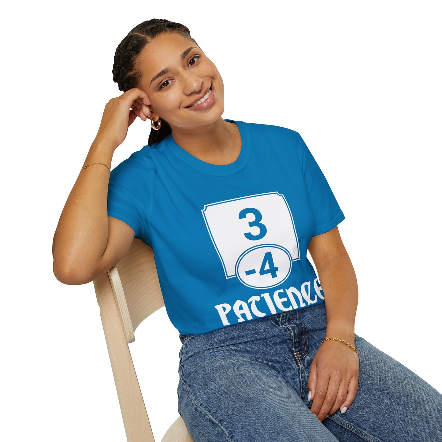 Patience is My Dump Stat - Softstyle T-Shirt for Men and Women