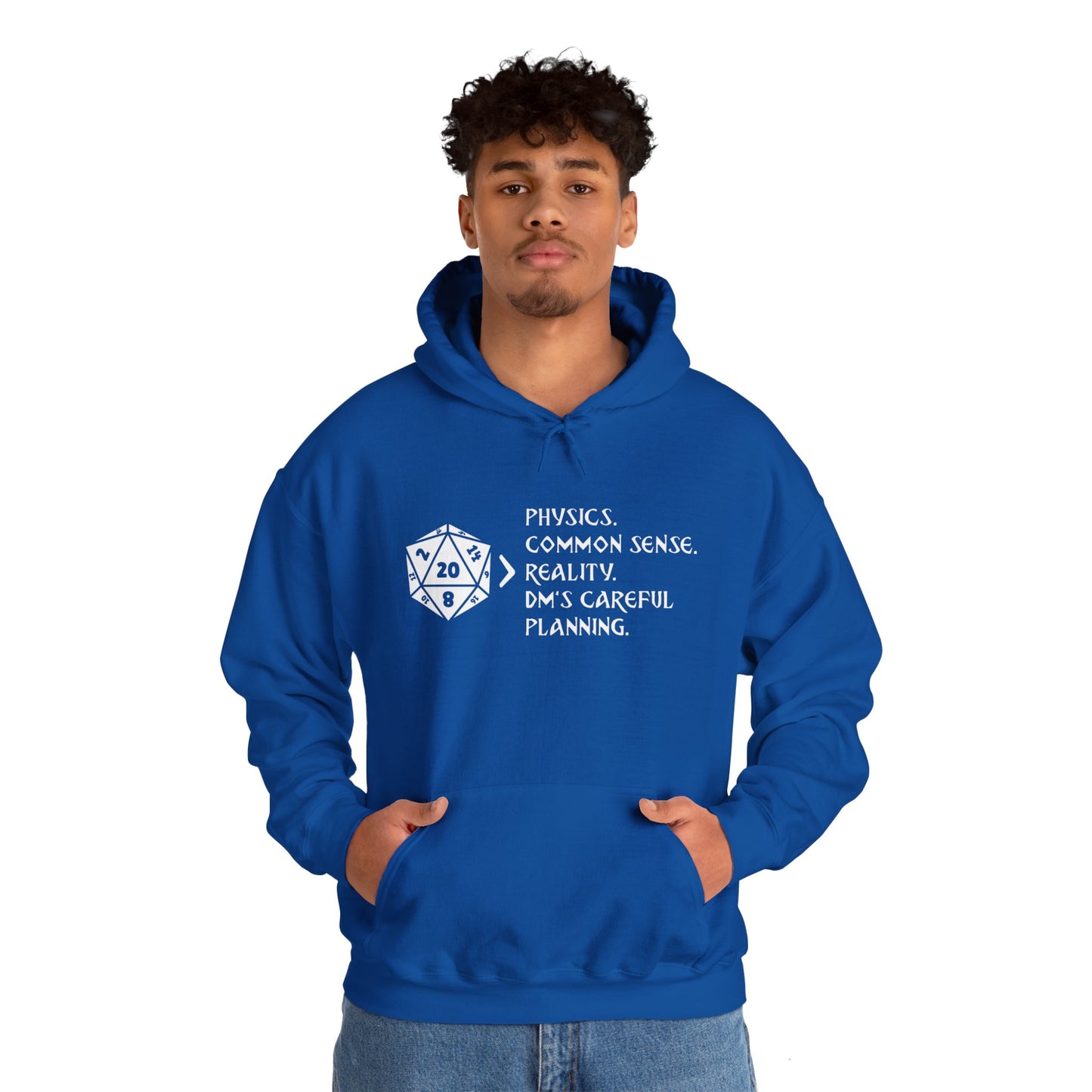Natural 20 is Greater Than - Heavy Blend™ Hoodie for Men and Women