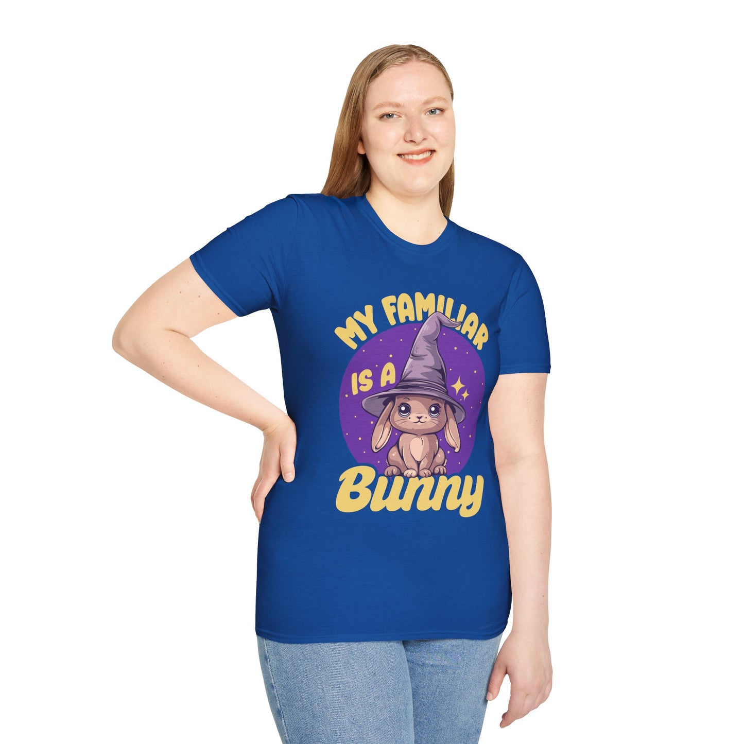 My Familiar is a Bunny - Softstyle T-Shirt for Men and Women
