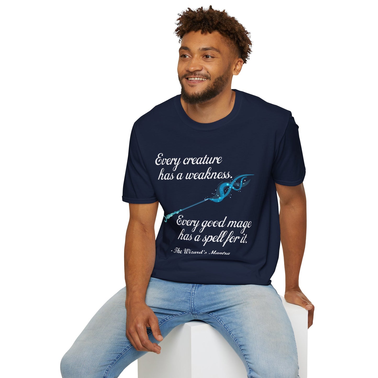 Wizard's Mantra - Softstyle T-Shirt for Men and Women